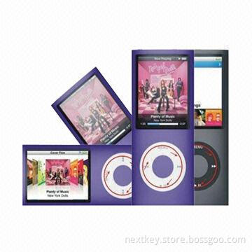1.8" TFT Screen MP3 Players, Built-in FM Radio, Power-saving/Fast Song Forward by One Shaking Motion